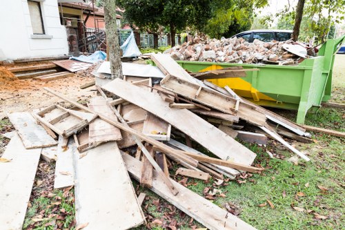 Old furniture ready for disposal in Shortlands